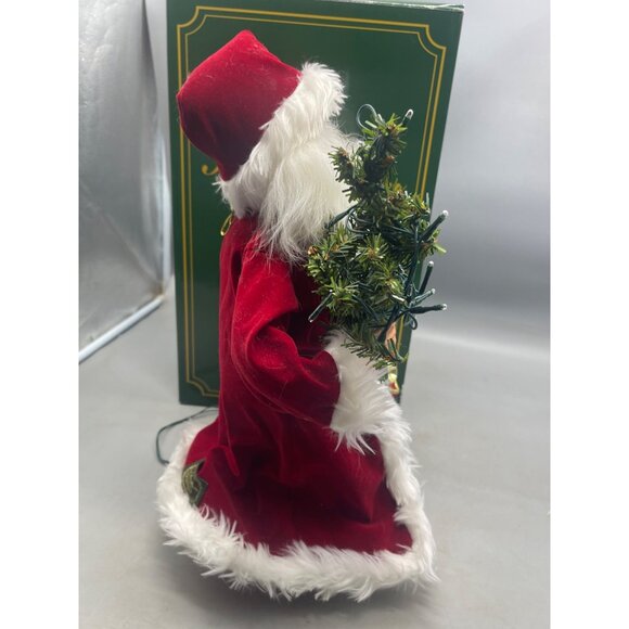 karen Didion santa figurine lighted traditional CC16-90 17\
